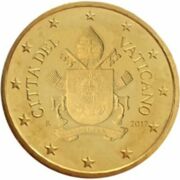 50 Cent Vatikan Wappen