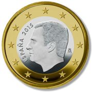 1 Euro Spanien Felipe