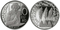 10 Euro Carducci  2007