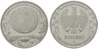 10 Euro Himmelsscheibe Nebra Deutschland 2008