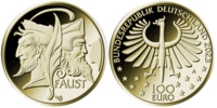 100 Euro Faust Deutschland 2023