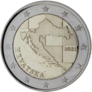 2 Euro Münze Kroatien