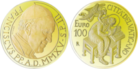 100 Euro Matthäus  2015