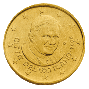 50 Cent Vatikan Papst Benedikt