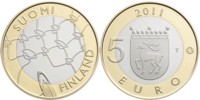 5 Euro Aland  2011