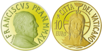 10 Euro Taufe  2015