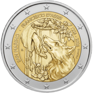 2 Euro Assisi San Marino 2026
