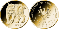 20 Euro Luchs Deutschland 