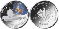 5 Euro James-Webb Deutschland 