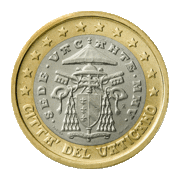 1 Euro Vatikan Sedevacante
