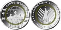 10 Euro Bundeswehr Deutschland 2027