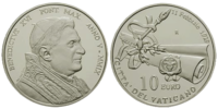 10 Euro Vatikanstadt  2009