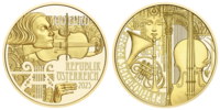 100 Euro Wiener Symphoniker Österreich 