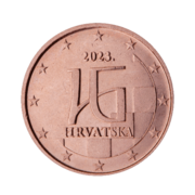 2 Cent Münze Kroatien