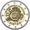 2 Euro Bargeld Deutschland 2012