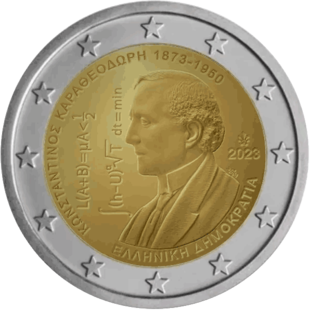 2 Euro Carathéodory Griechenland 2023