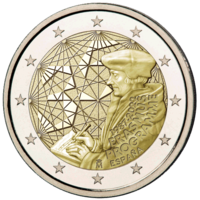 2 Euro Münze - Erasmus-Programm 2022 - Muenzen.eu