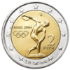 2 Euro Olympische Spiele Griechenland 2004