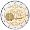 2 Euro Römische Verträge Luxemburg 2007