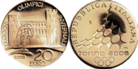 20 Euro Torino  2005