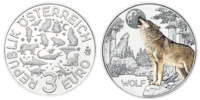 3 Euro Wolf  2017
