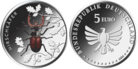 5 Euro Hirschkäfer  2024