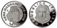 5 Euro Magnani  2008