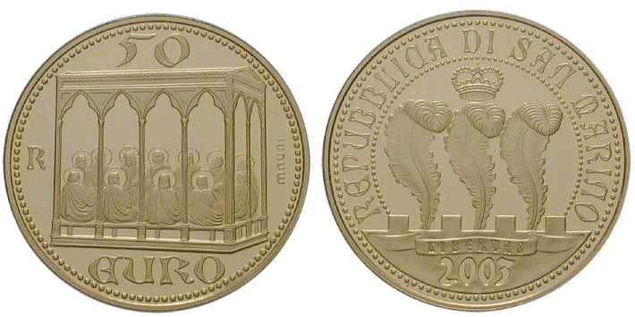 50 Euro Cappella San Marino 