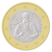 1 Euro Bulgarien