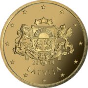 10 Cent Lettland