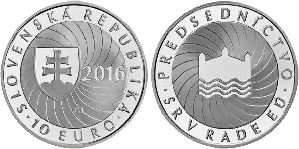 10 Euro Präsidentschaft Slowakei 