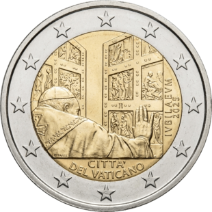 2 Euro Jubiläum Vatikan 2025