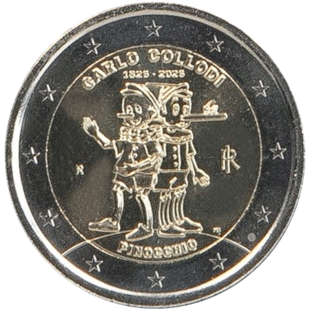 2 Euro Pinocchio Italien 2026