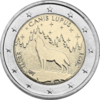 2 Euro Wolf Estland 2021