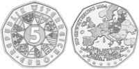 5 Euro EU-Erweiterung  2004