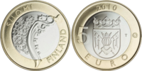 5 Euro Varsinais-Suomi  2010