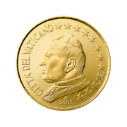 10 Cent Vatikan Papst Paul II.