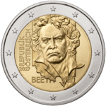 2 Euro Beethoven Österreich 