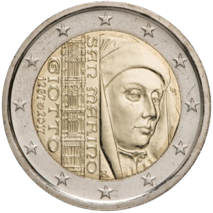 2 Euro Giotto San Marino 2017