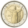 2 Euro Papst Paul VI Vatikan 2022