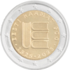 2 Euro Textdruck Estland 2025