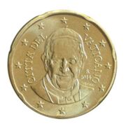 20 Cent Vatikan Papst Franziskus