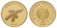 20 Euro Fichte  2012