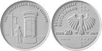 20 Euro Litfaß  2016