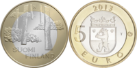 5 Euro Satakunta  2013