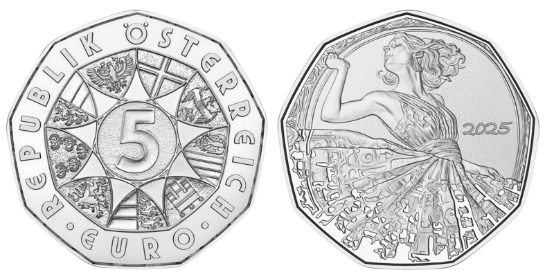 5 Euro Tanz dich frei Österreich 