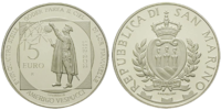 5 Euro Vespucci  2012