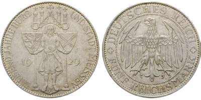 5 Reichsmark Münzen der Weimarer Republik Muenzen.eu