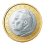 1 Euro Vatikan Papst Paul II.