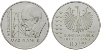 10 Euro Planck Deutschland 2008